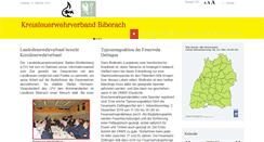 Desktop Screenshot of kfv-biberach.de